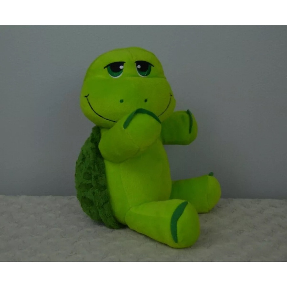 Progressive Plush Tuesday Turtle Plush Stuffed Animal Toy Green Tortoise 290912